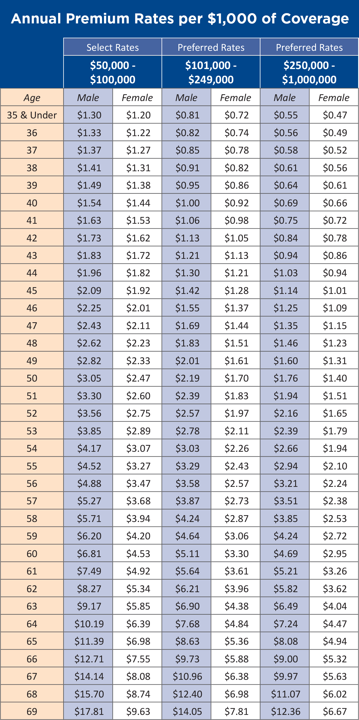 Group 10-Year Level Term Life - Allegheny Insurance